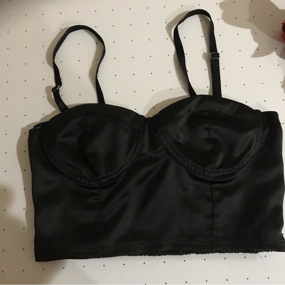 Forever 21 Black Crop Top